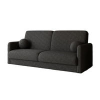 SOFA CLASSY 214cm breit in Boucle Grau - Grau, Holz/Holzwerkstoff (214/93/100cm) - Deine Möbel 24
