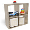 STANDREGAL MALAX EX3 Sonoma Eiche 74/30/75 cm - Sonoma Eiche, Holzwerkstoff (74/75/30cm) - Matkam Möbel