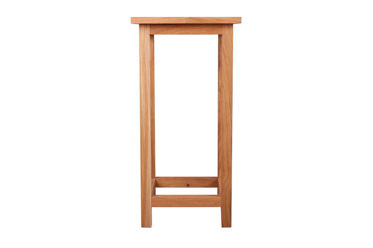 BLUMENSTÄNDER Maxi Platte 2cm Eiche 30x30x60cm - Eichefarben, Holz (30/30/60cm) - DELUKE