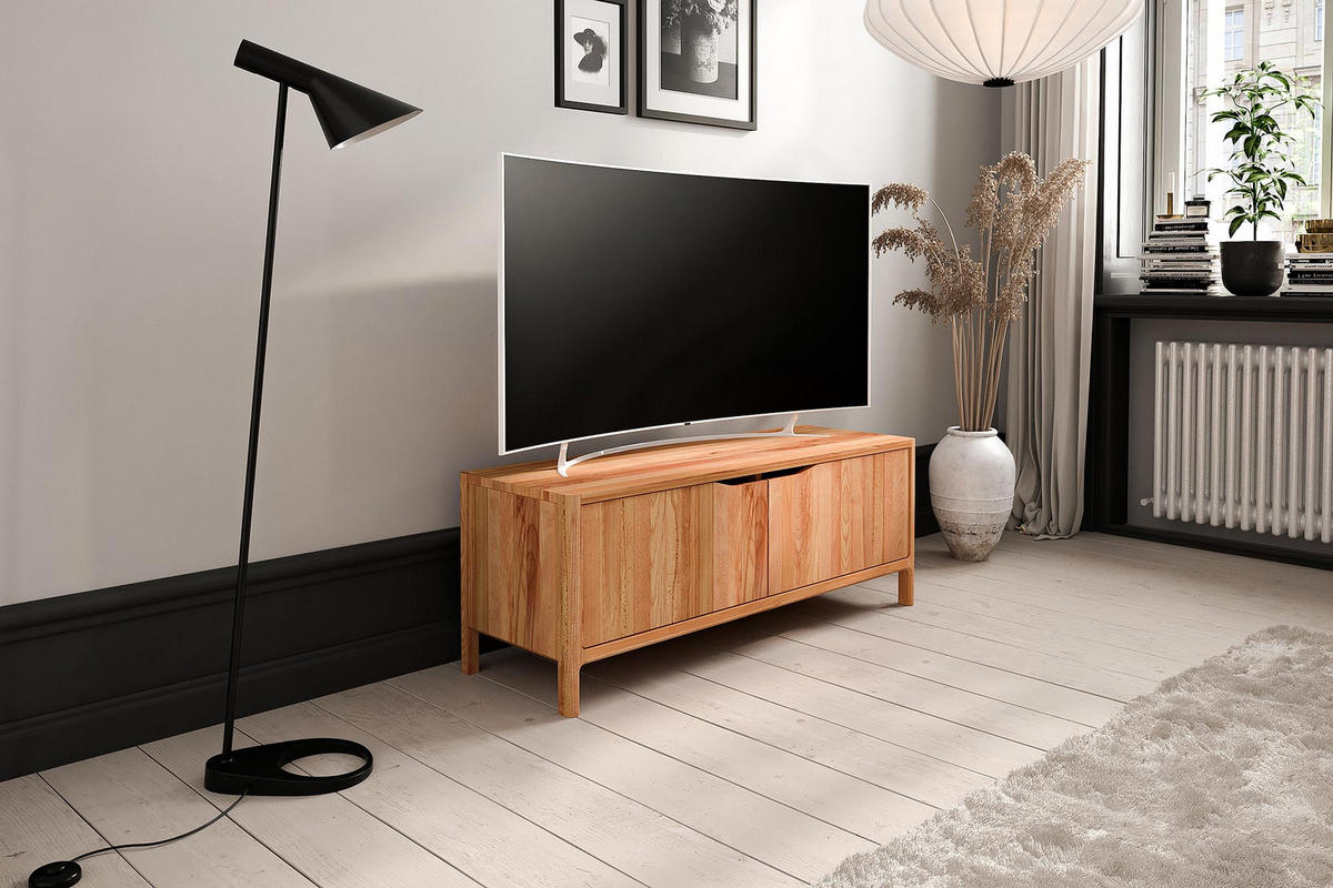 TV-SCHRANK PAUL Kernbuche - Kernbuche, Holz (111/48/50cm) - byoak