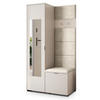 GARDEROBENSCHRANK VIRA 95/181/51 cm Modern Kaschmir - Kaschmir/Ecru, Holzwerkstoff (95/181/51cm) - MASSENO
