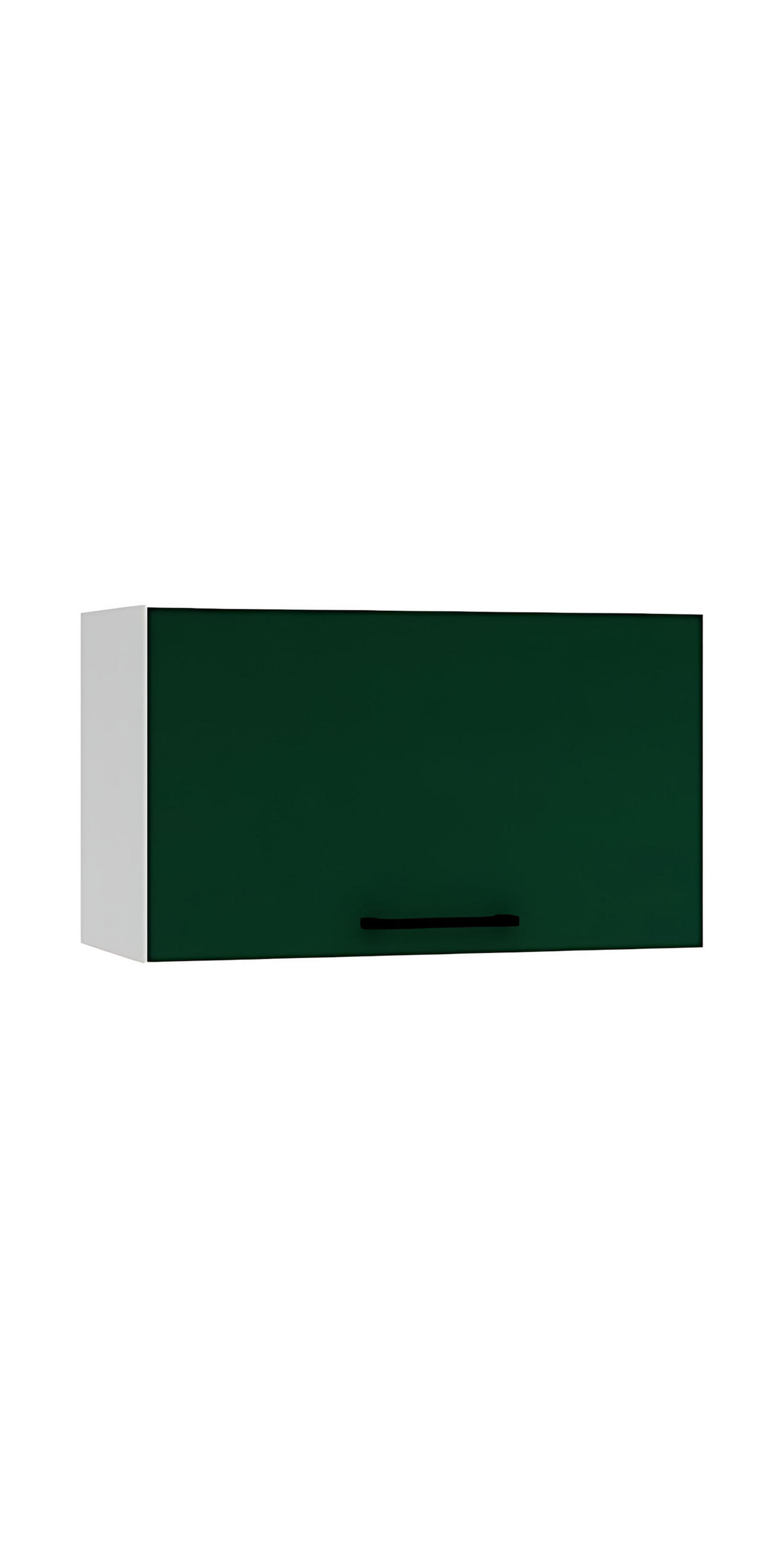 HÄNGESCHRANK W60OKGR - Morvex - Zeitlose Küchen Eleganz - Dunkelgrün, Holzwerkstoff/Metall (60/36/30cm) - ROYAL24_MARKT
