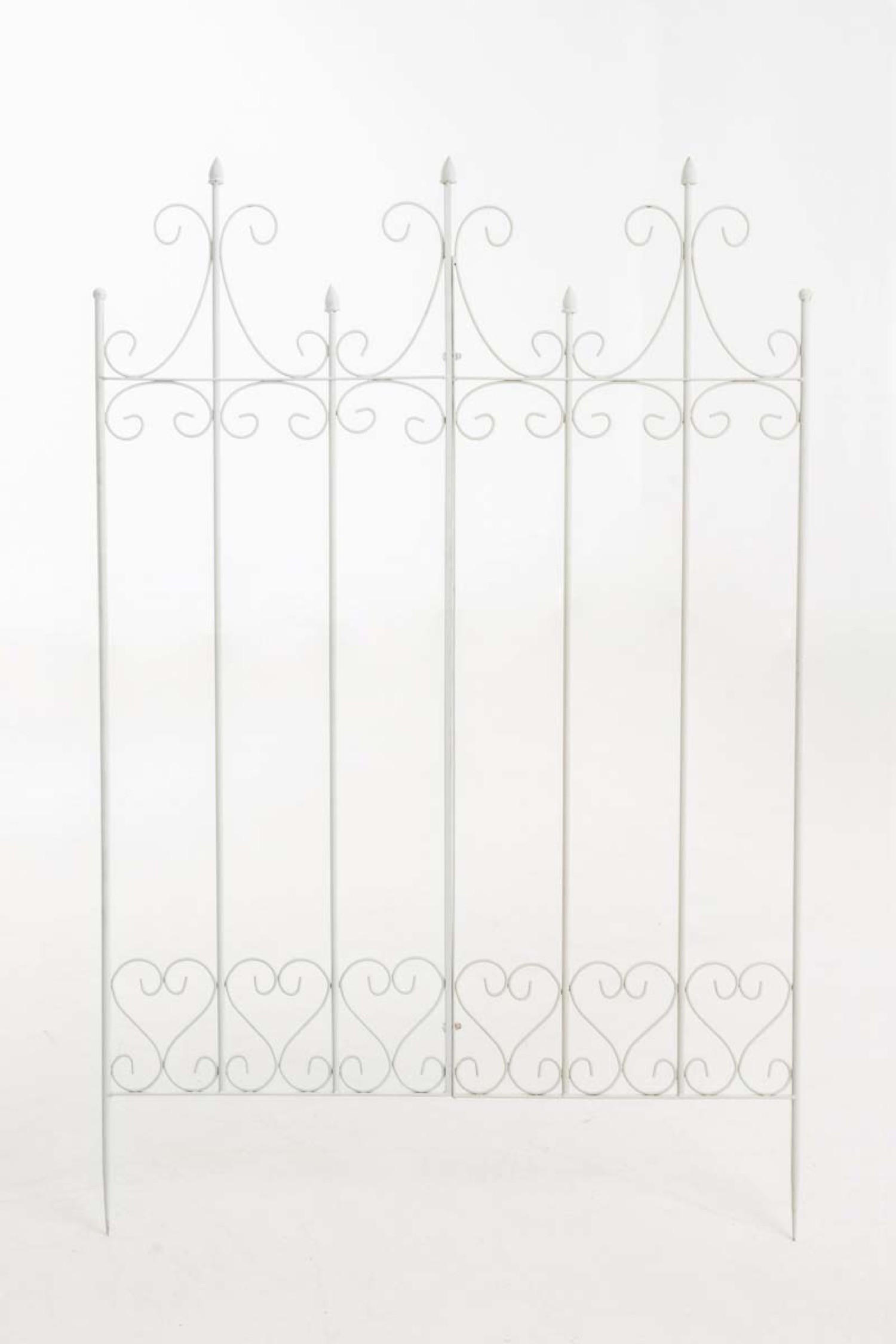 RANKGITTER Fliehs weiß - Weiß, Metall (100/150/2cm) - TPFLiving