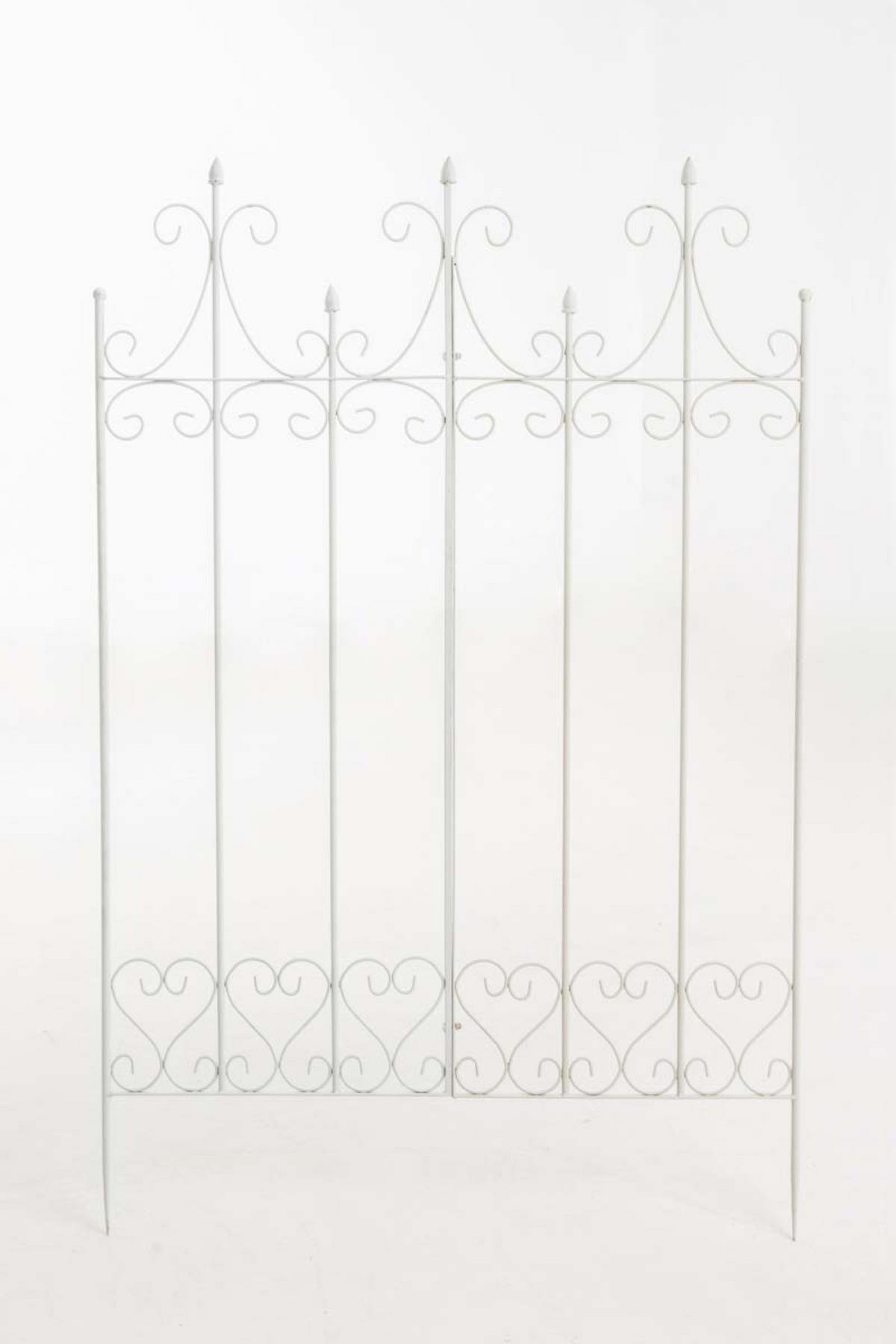 RANKGITTER Fliehs weiß - Weiß, Metall (100/150/2cm) - TPFLiving