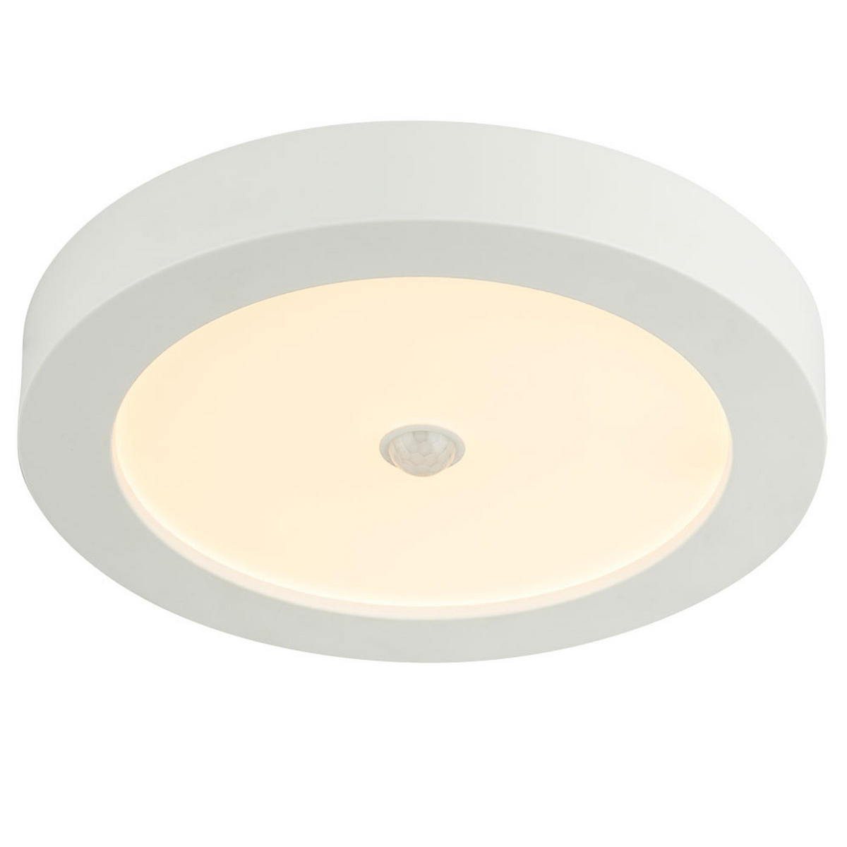 LED DECKENLEUCHTE Paula Weiß Kunststoff - Weiß, Kunststoff (22.6/22.6/3.5cm) - Globo Lighting