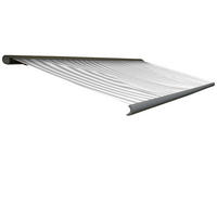 ELEKTRISCHE KASSETTENMARKISE Grau, Weiß, Grau - Weiß/Grau, Textil (400/23/300cm) - MCW