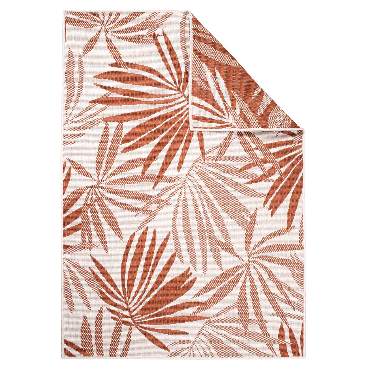 OUTDOOR-TEPPICH DuoRug 5771 Rot 200x290 cm - Rot, Textil (200/290cm) - carpet city