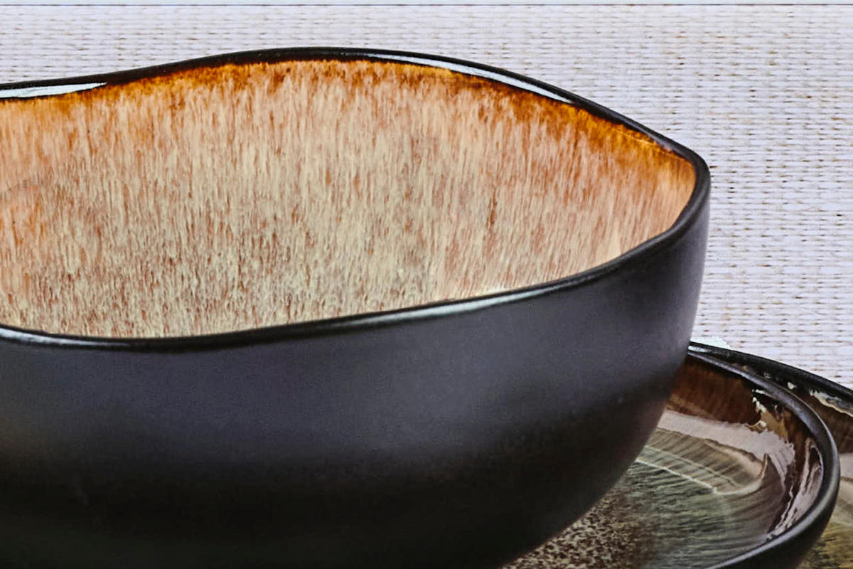 SCHALEN Iris Ø16,5cm - 6er-Set - Wildbraun - Braun, Keramik (16.5cm) - Björn