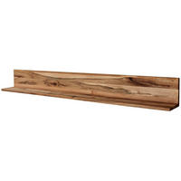 WANDREGAL Wild-/Zerreiche 115x17x19 natur geölt MONTREUX #106 - Naturfarben, Holz (115/19/17cm) - Massivmoebel24