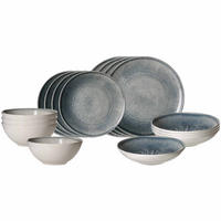 STARTER-SET Grana grau 16er Set - Grau, Keramik (1/1/1cm) - Ritzenhoff Breker