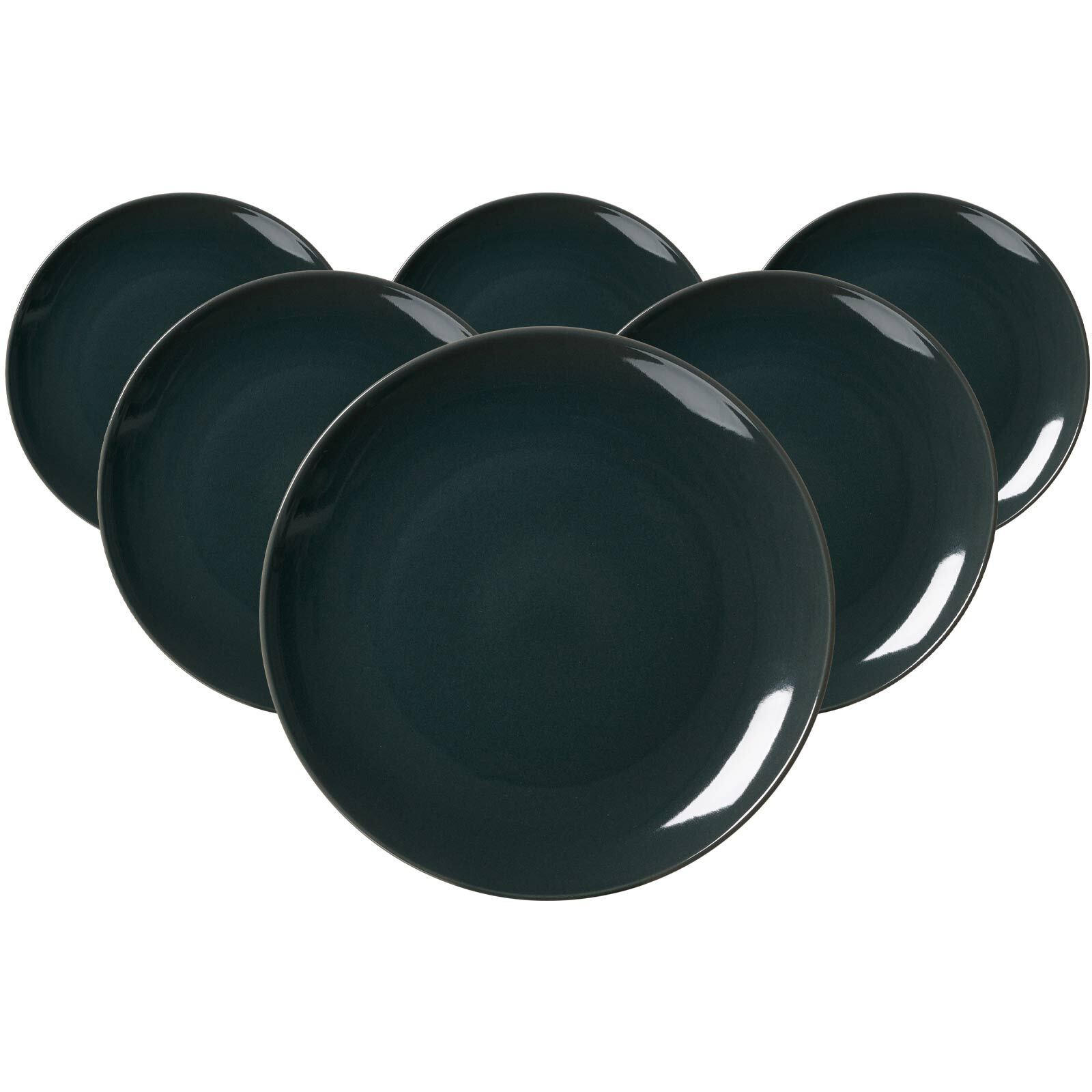 SPEISETELLER Cecina Grau ø 26 cm 6er Set - Grau, Keramik (26cm) - Ritzenhoff Breker