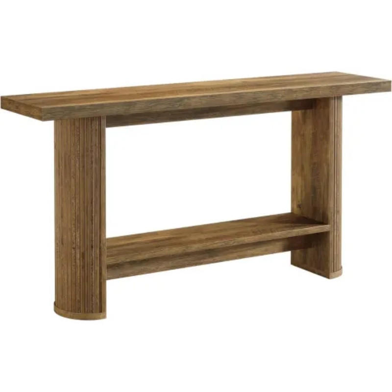 KONSOLENTISCH Braun 140/30/80 cm - Braun, Holzwerkstoff (30/140/80cm) - PANGIVO
