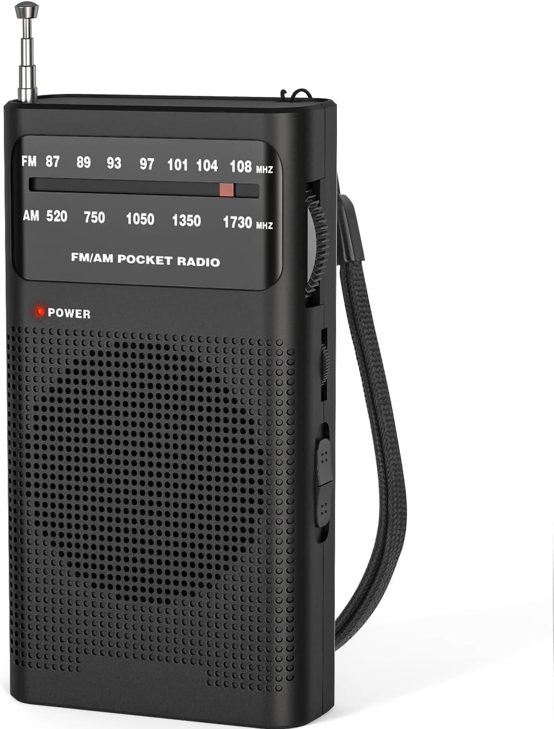 DCA Radio Schwarz 7x2.7x12.8 cm