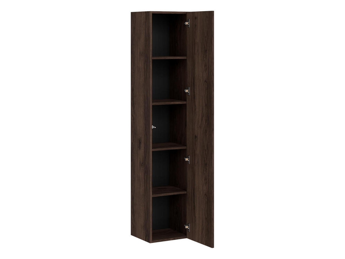 DULAP ÎNALT Govi Bis - culoare lemn de nuc, compozit lemnos (35/168/32cm) - MIRJAN24
