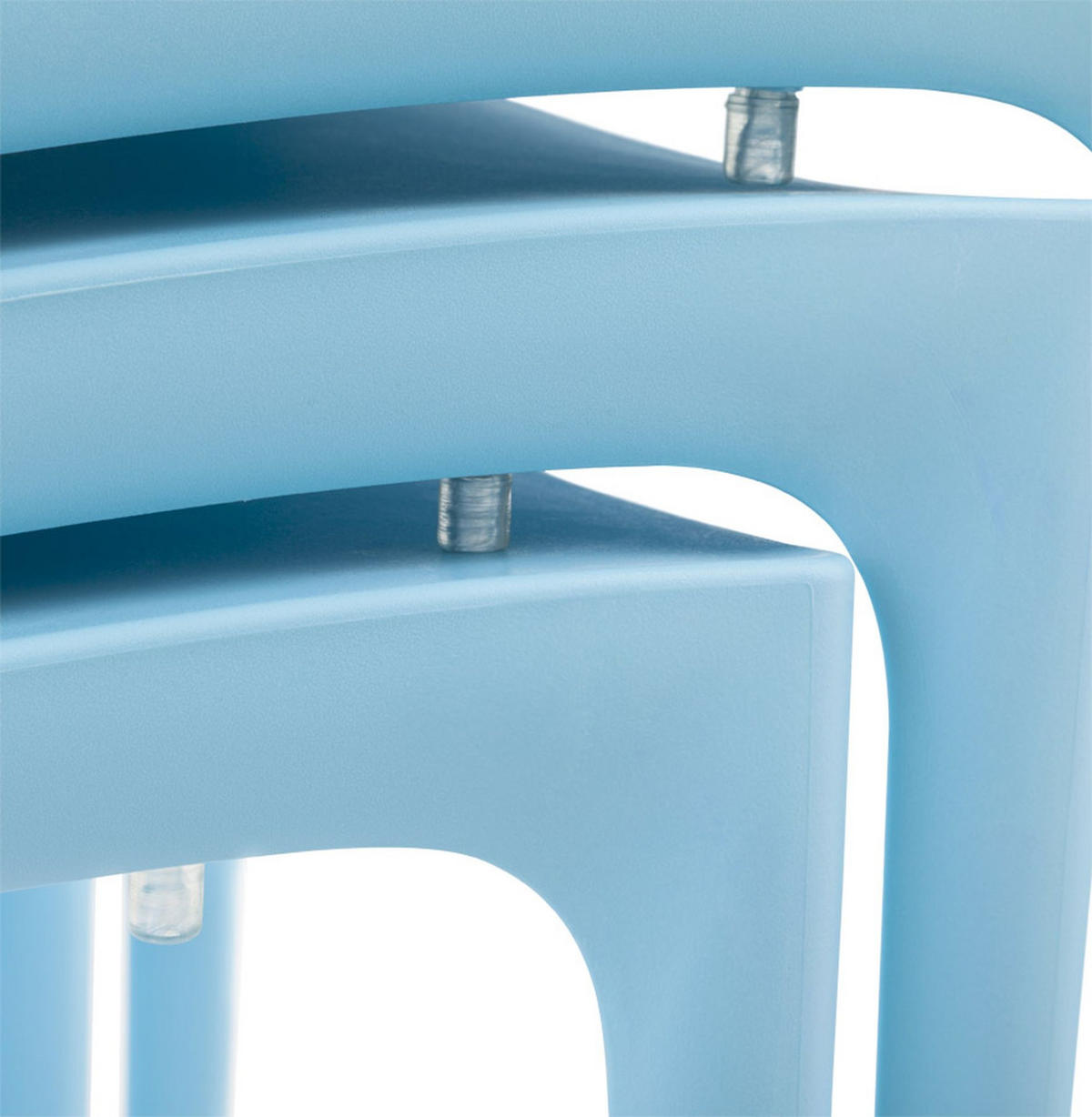 STUHL ENZO hellblau - Blau, Kunststoff (44/81/45cm) - Légia Home