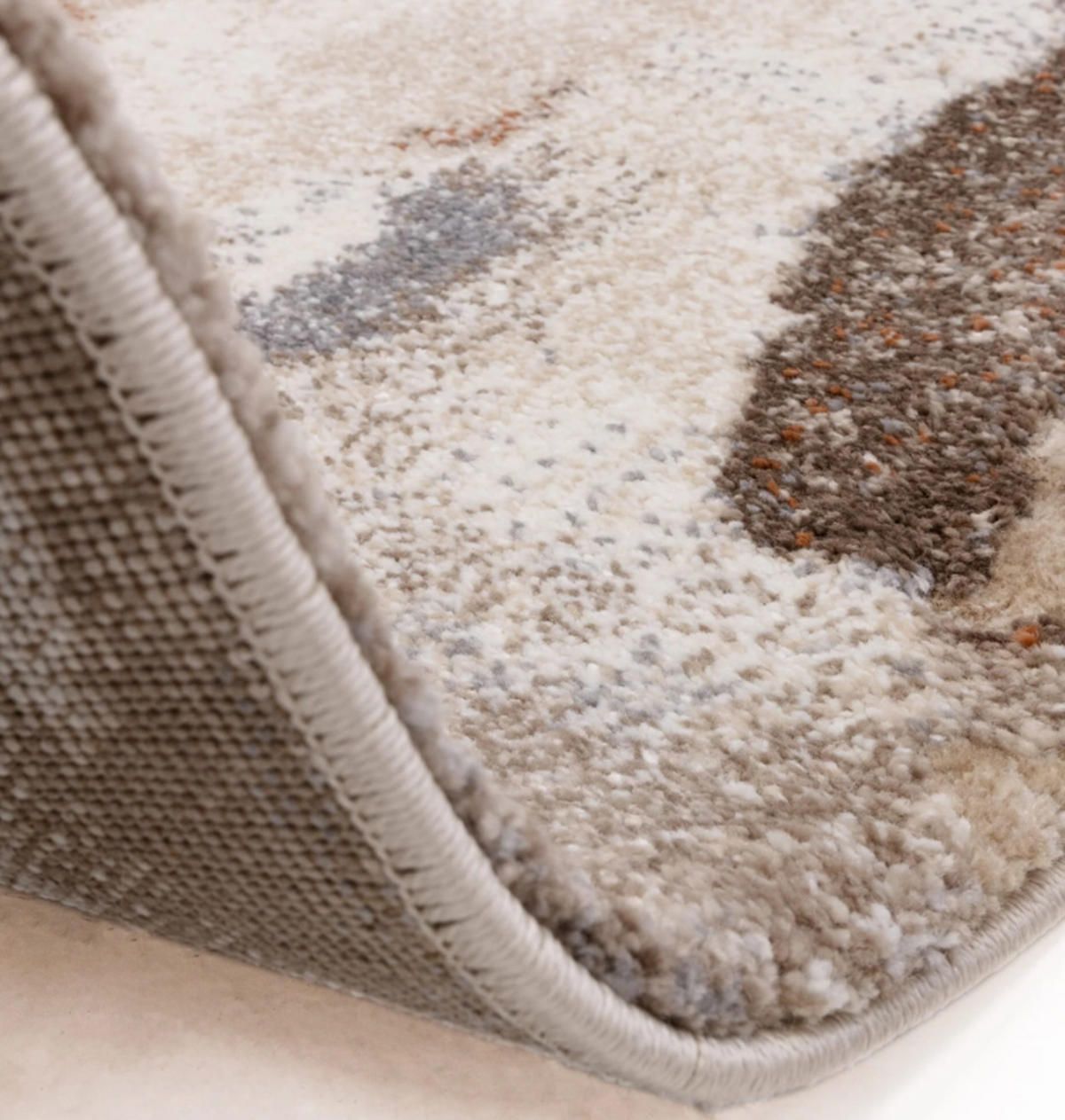TEPPICH Flachgewebe FOG Rot 120 x 170 cm - Rot, Textil (120/170cm) - Novatrend