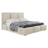 POLSTERBETT Olweria - Chromfarben/Naturfarben, Holz/Textil (160/200cm) - MIRJAN24