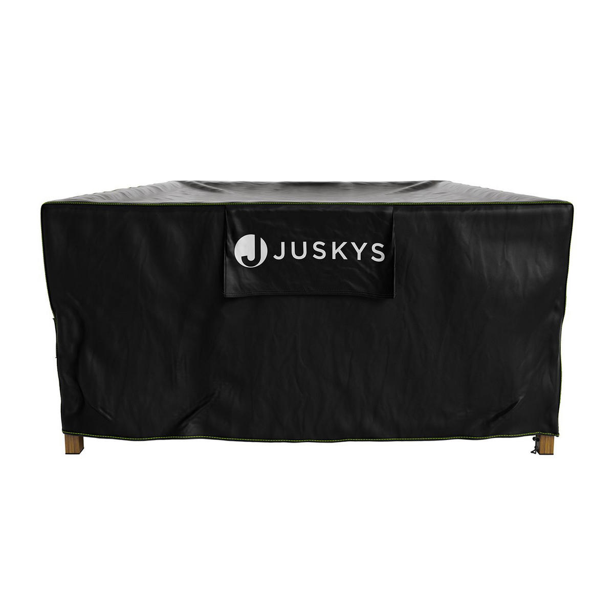 GARTENMÖBELABDECKUNG CoverSafe Pro schwarz - Schwarz, Kunststoff (200/90/300cm) - Juskys