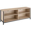 TV-ELEMENT Navan,147 x 41 x 60,5 cm,Industrial Holz hell, Eiche Sonoma - Naturfarben, Holzwerkstoff (41/60.5/147cm) - tectake