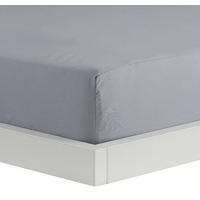 SPANNBETTLAKEN Micros - Hellgrau, Textil (160/200cm) - home&you