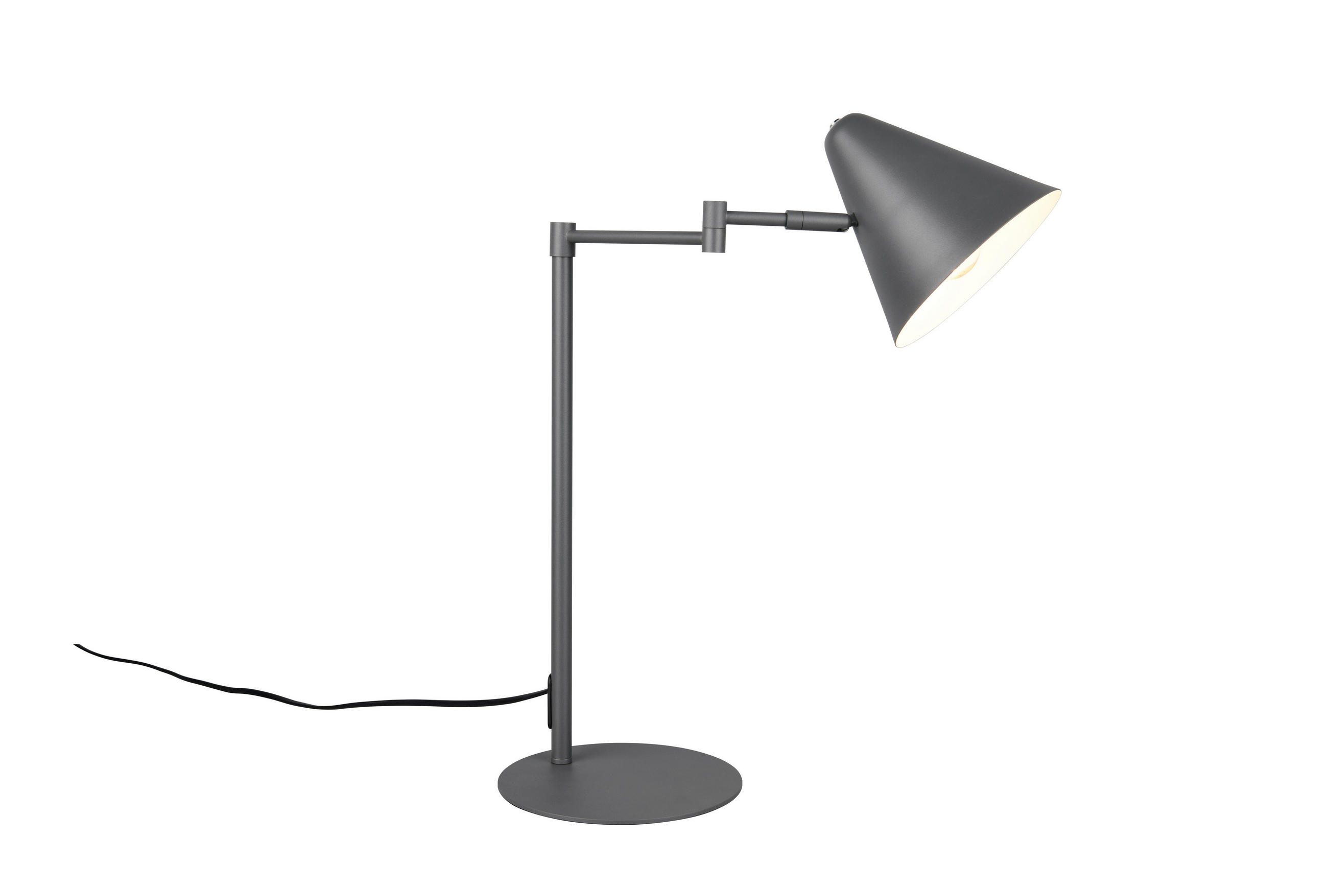 TISCHLAMPE COSIMA - Anthrazit - 15/15/50.5 cm - Anthrazit, Metall (41.5/41.5/50.5cm) - Trio Leuchten