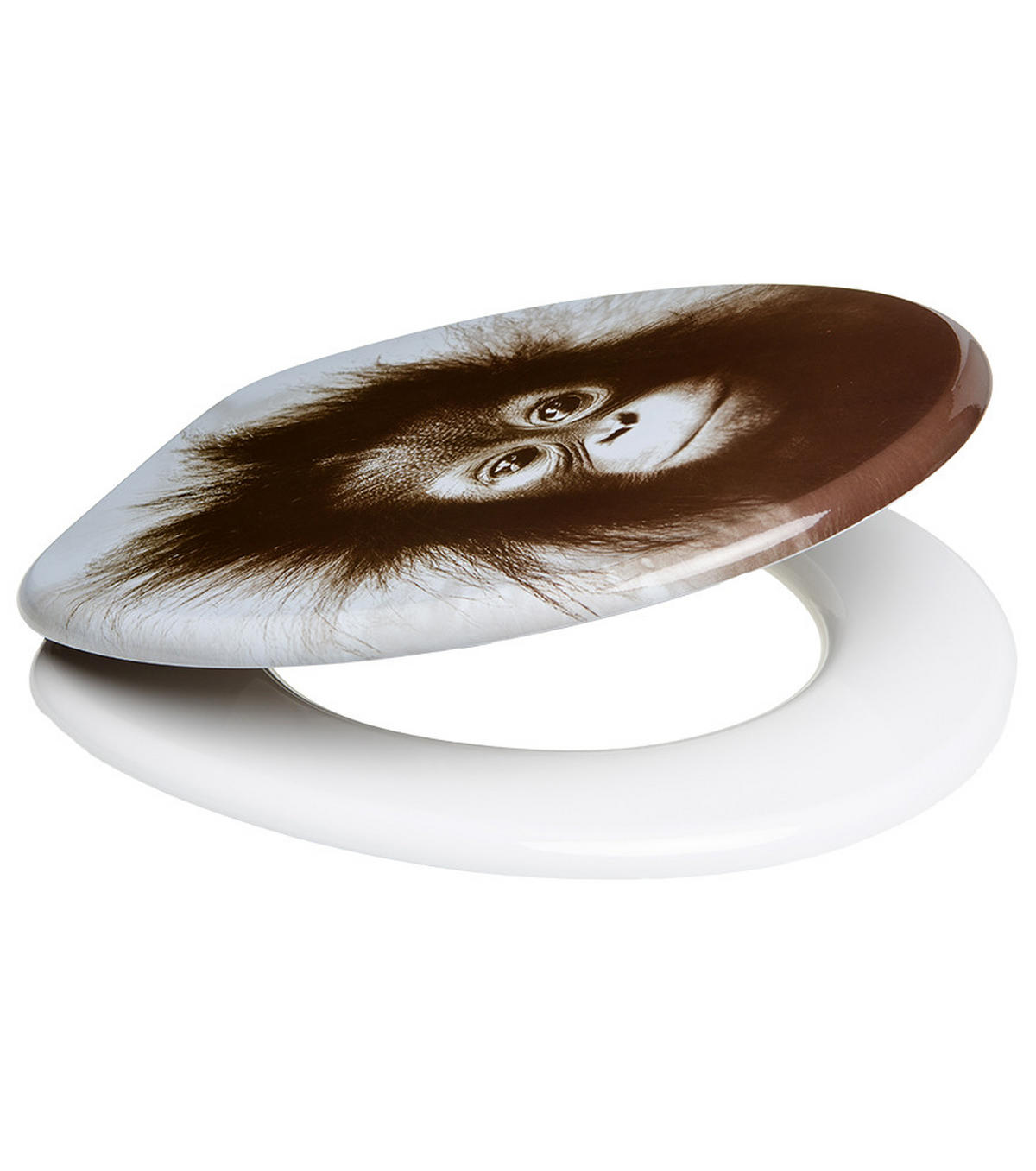 WC-SITZ Alfred - Braun, Holzwerkstoff (38/6/47cm) - Sanilo