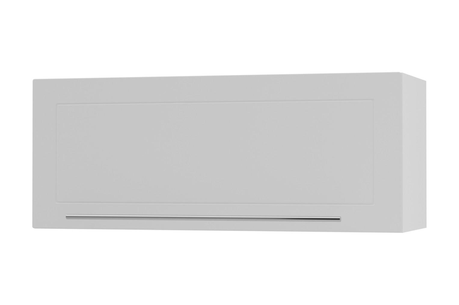 KLAPPHÄNGESCHRANK Kvantum W4B/90 Weiß Matt / Weiß Matt 90 / 32,5 / 36cm - Weiß, Holz/Holzwerkstoff (90/36/32.5cm) - Feldmann-Wohnen