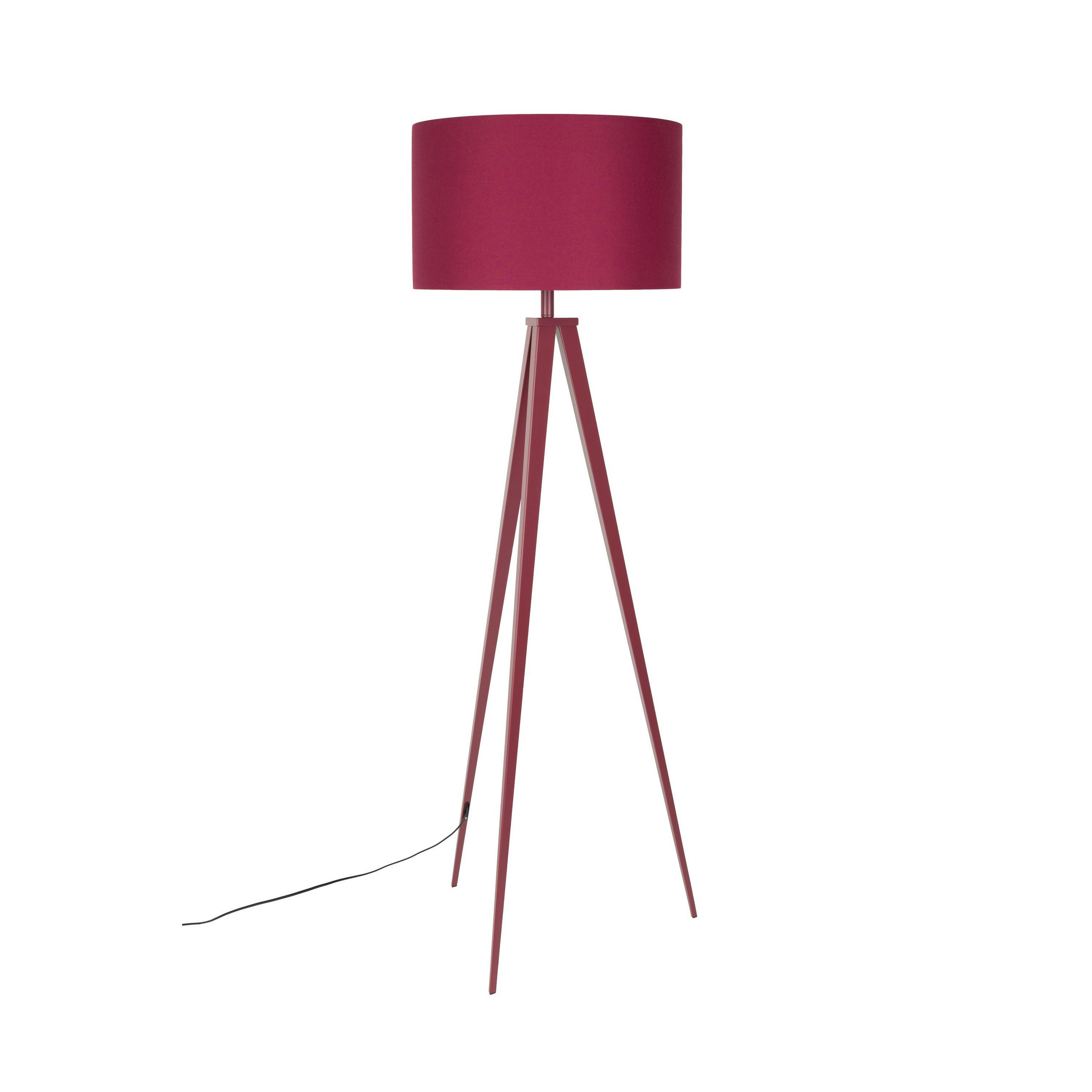 Zuiver Stehlampe Rot 50x157x50 cm