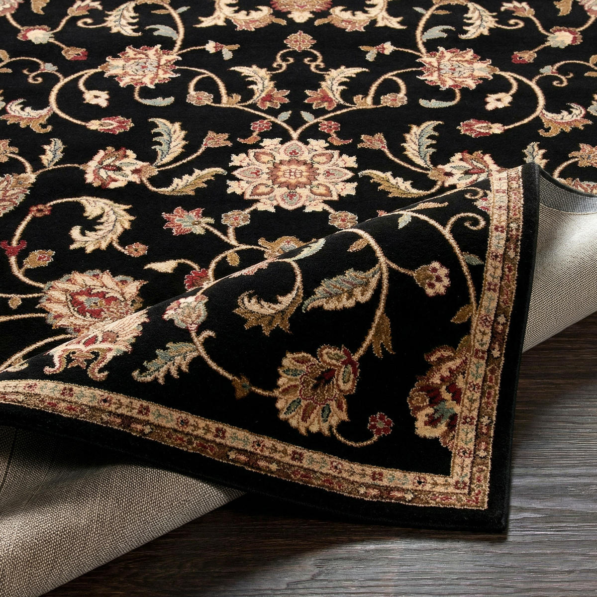 KURZFLORTEPPICH Bekuri 200/290 cm Schwarz - Schwarz, Textil (200/290cm) - LIVABLISS
