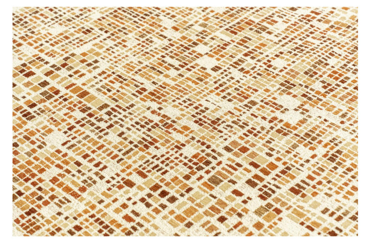 TEPPICH modern Flachgewebe BOXY Orange 140 x 200 cm - Orange, Textil (140/200cm) - Novatrend