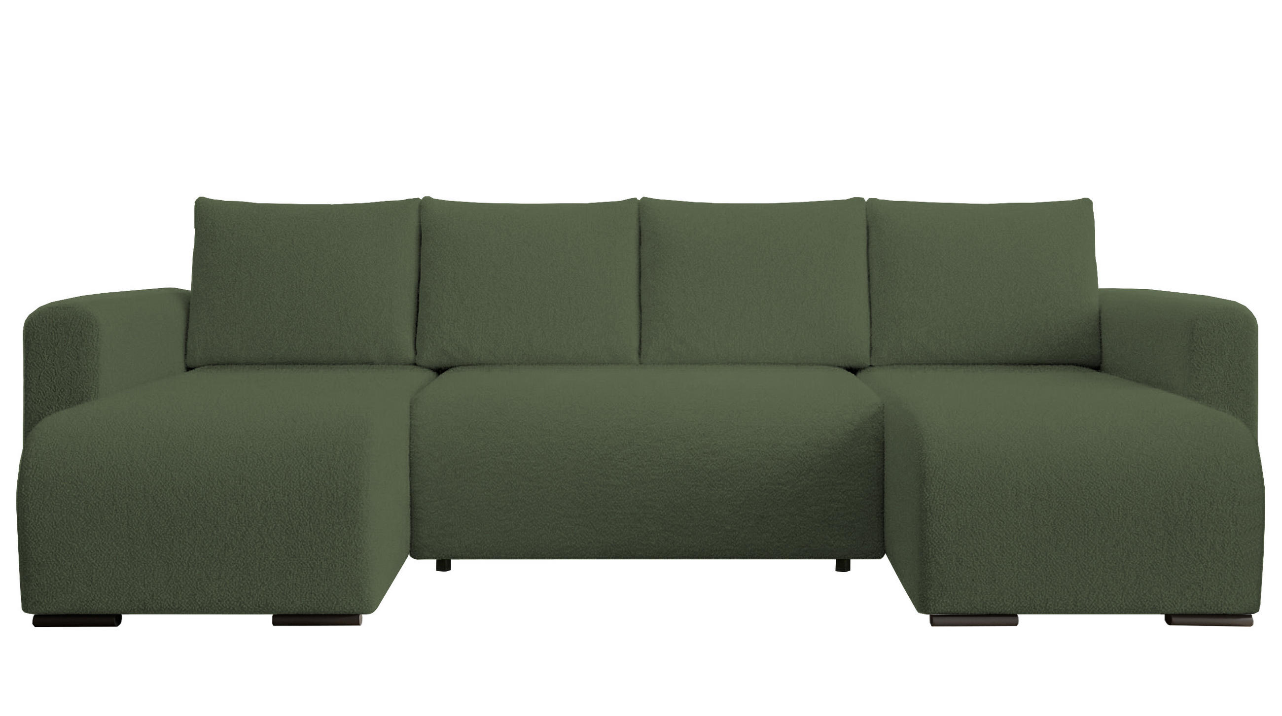 Storez24 Wohnlandschaft Grün 305x85x140 cm