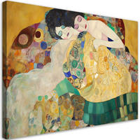 KUNSTDRUCK Gold 100/70 cm - Goldfarben, Textil (100/70cm) - KUNSTLOFT