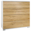 KOMMODE Pavos Eiche Natur - Eichefarben, Holzwerkstoff (76/76/35cm) - Vladon