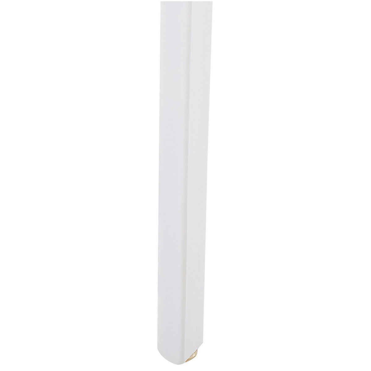 GARTENSTUHL 2er-Set Kunststoff weiß Sersale - Weiß, Kunststoff (42/82/47cm) - Beliani