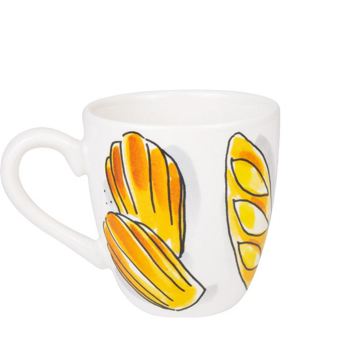 MINITASSE Bonjour in Bunt - 200 ml - Multicolor, Keramik (0.2L) - Blond Amsterdam