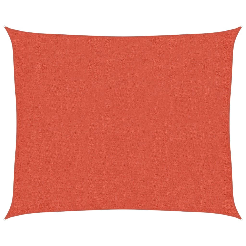 SONNENSEGEL 160 g/m² Terrakottarot 2,5x3 m HDPE - Braun, Textil (300/250cm) - furnicato