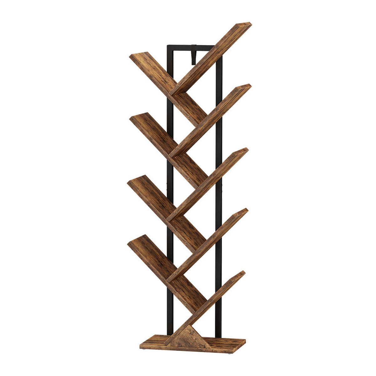 BÜCHERREGAL Fyrk Antikholz 40 x 116 cm - Eichefarben, Holzwerkstoff (40/116/20cm) - Vicco