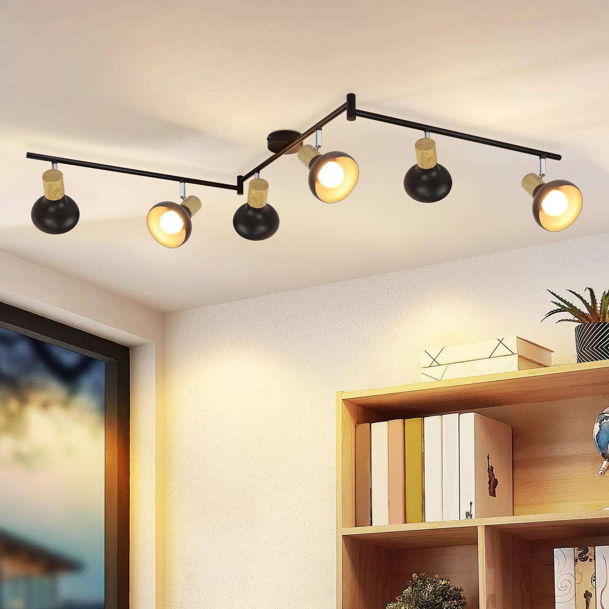 STRAHLER Ferguson 17.5/11/150 cm - Schwarz, Metall (17.5/11/150cm) - Nettlife
