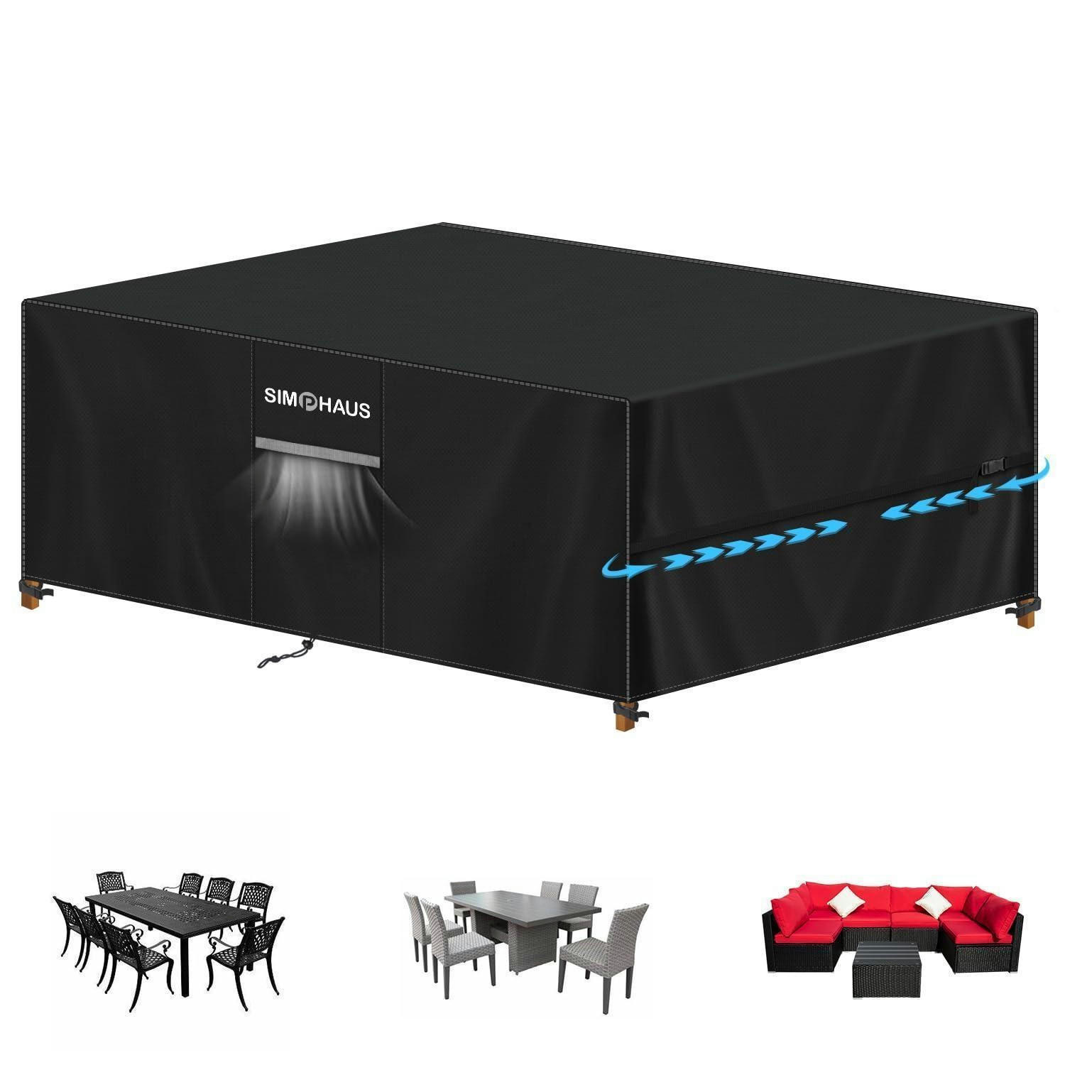 XXXLutz Abdeckhaube Schwarz 150x90x250 cm