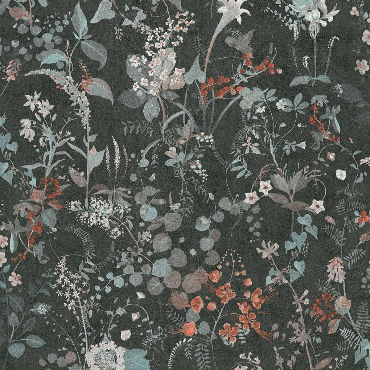 VLIESTAPETE Schwarz 53/1005 cm - Schwarz, Textil (53/1cm) - KUNSTLOFT
