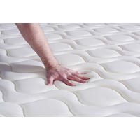 MATRATZE Actimemo touch Memory-Schaum 130 x 190 cm h1 - Weiß, Textil (130/190cm) - ACTISOM