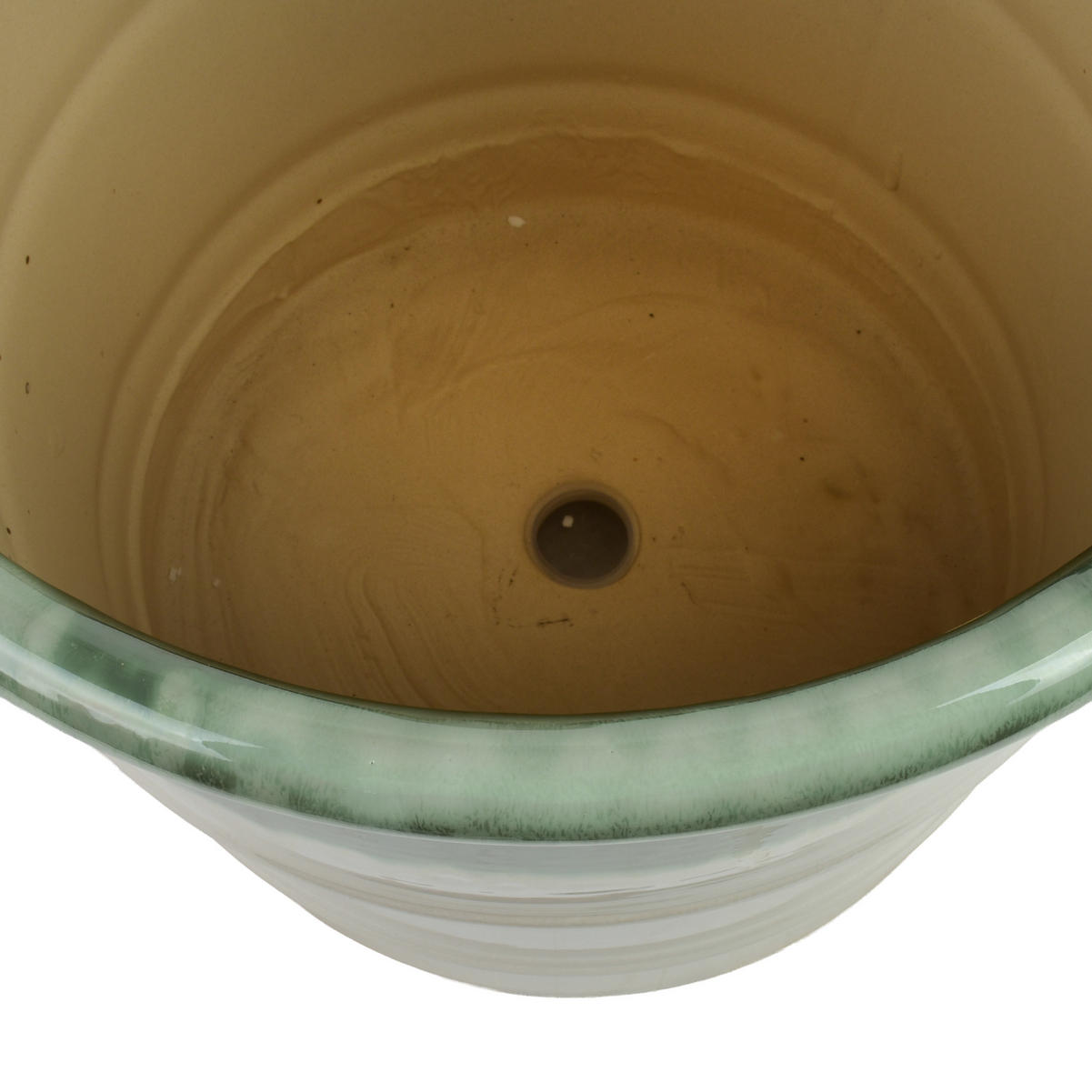 BLUMENTOPF Evro 3er Set grün 45/45/37 cm Keramik - Grün, Keramik (45/37/45cm) - Mondex