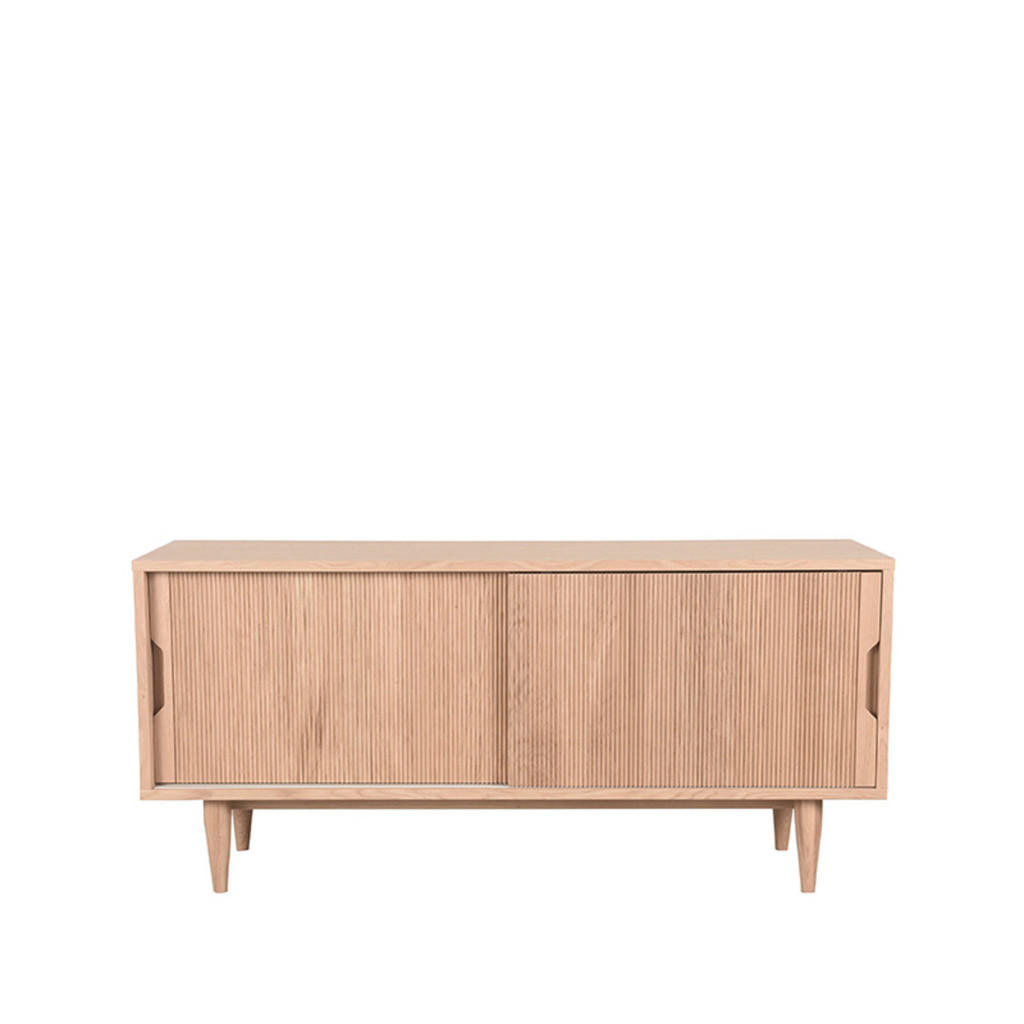 Thumbnail - Label51 Tv-Möbel, Beige, Holz, 130x60x40 cm, Wohnzimmer, Wohnwände, Lowboards, Lowboards stehend