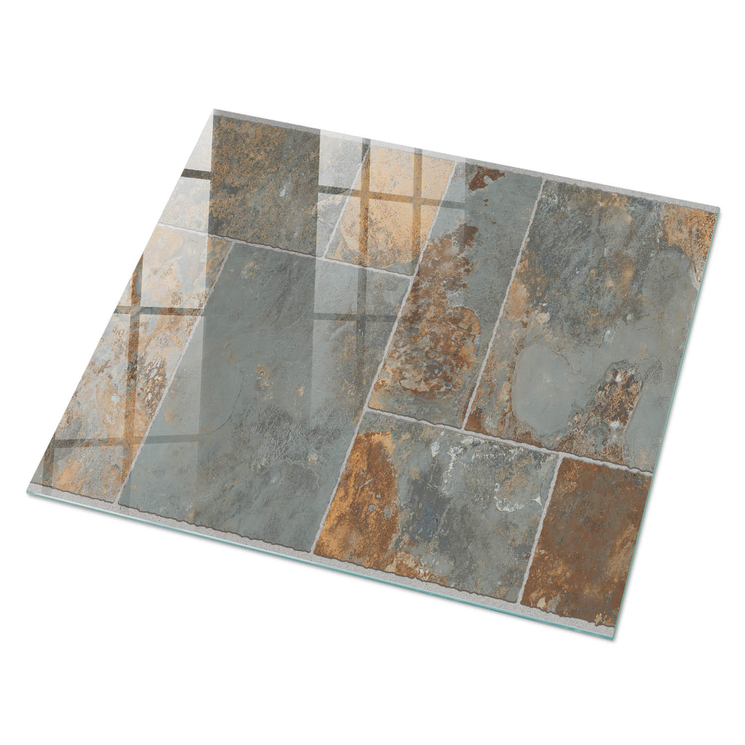 ArtPrintCave Glasplatte Beige 80x60x0.4 cm
