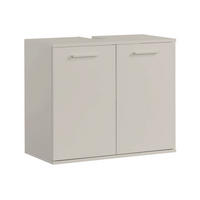 WASCHBECKENUNTERSCHRANK Der Waschbär - Beige, Holzwerkstoff (70/60/34cm) - Mokebo