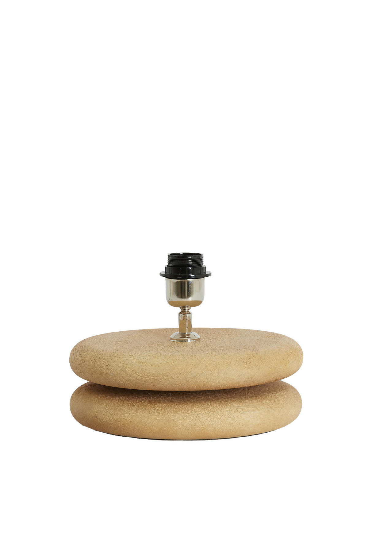 LAMPENSOCKEL Eboli Braun 25/25/9 cm - Braun, Holz (25/25/9cm) - Light & Living