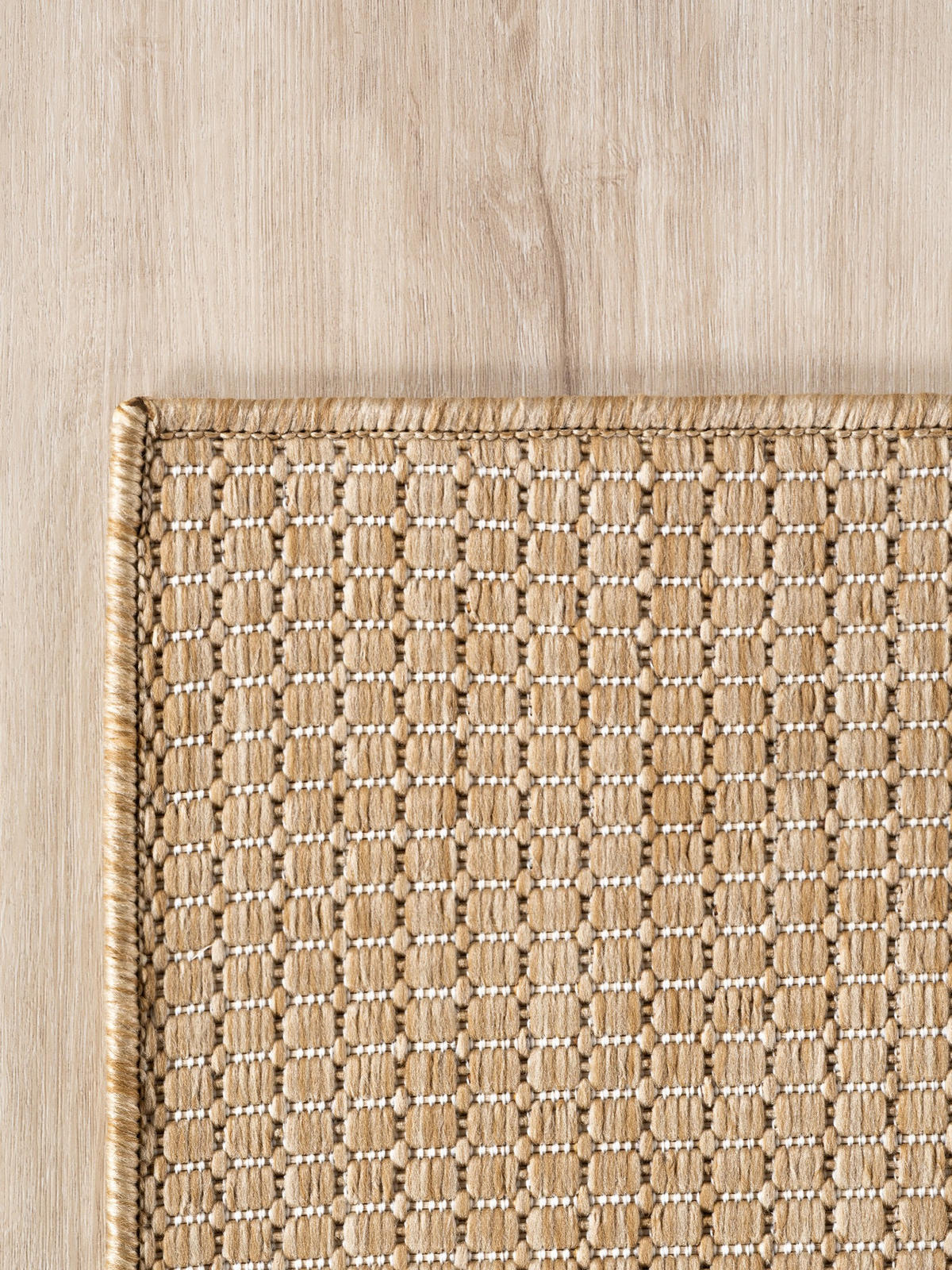TEPPICH Flachgewebe, Outdoor, Fußbodenheizung-geeignet, VIGOLENO in Sand, 160 x 220 cm - Beige, Textil (160/220cm) - KADIMA DESIGN