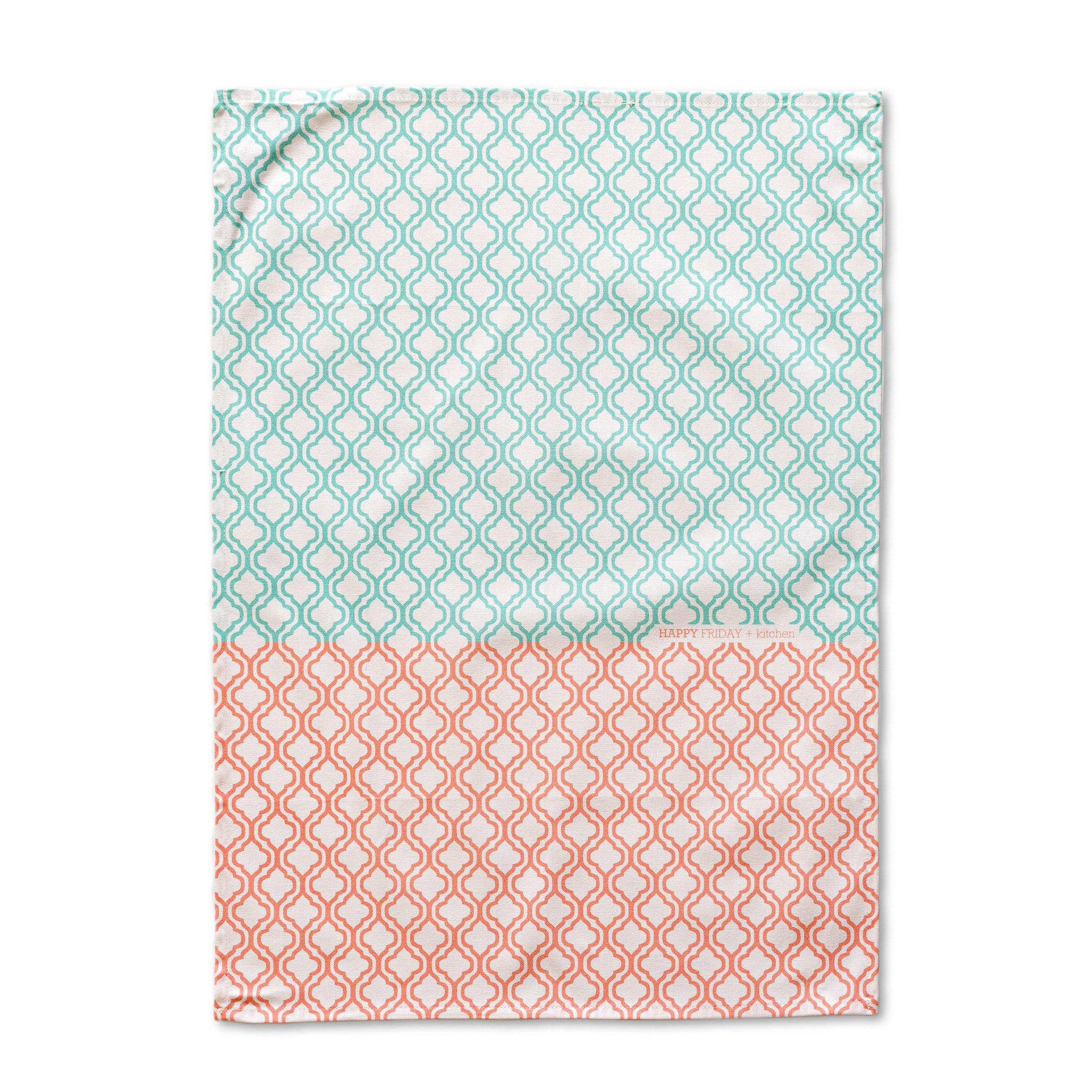 GESCHIRRTUCH (2 tlg) chinoiserie 70x50 cm mehrfarbig - Multicolor, Textil (70/50cm) - Happy Friday