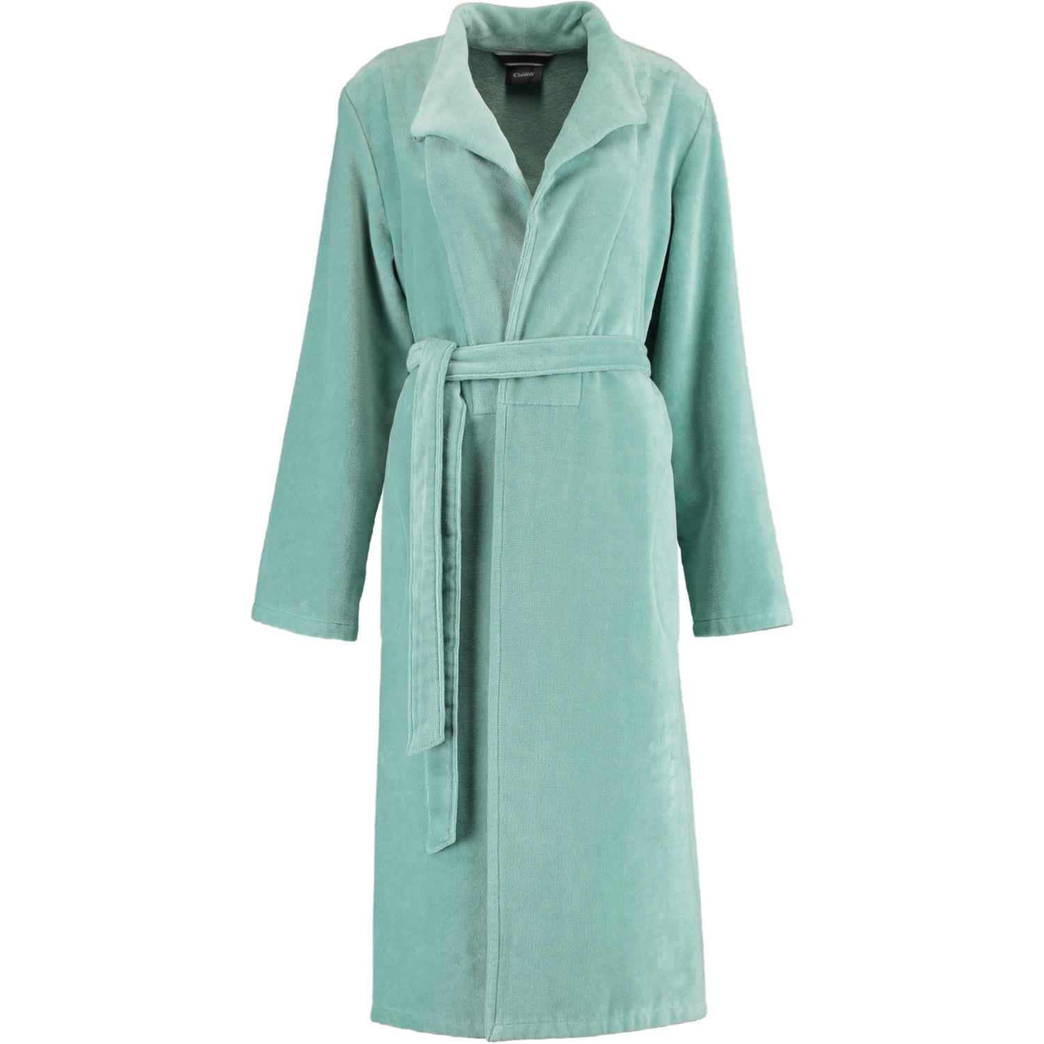 BADEMANTEL DAMEN SPATENKRAGEN SPATENKRAGEN 3346 SEEGRÜN - 481 - Grün, Textil (Snull) - Cawoe