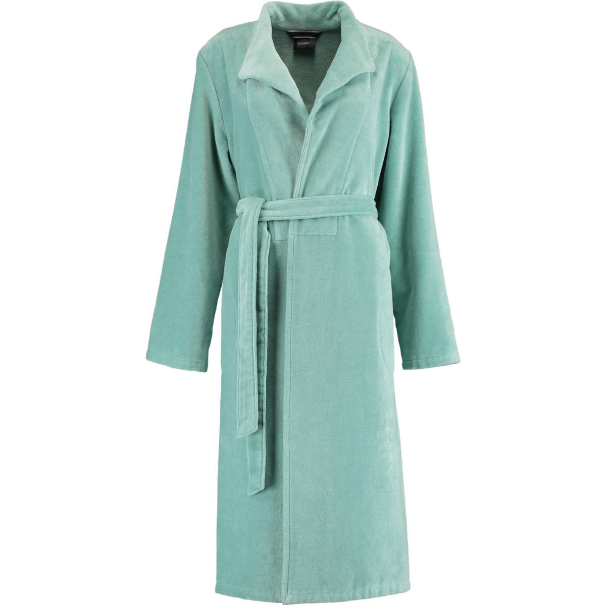 BADEMANTEL DAMEN SPATENKRAGEN SPATENKRAGEN 3346 SEEGRÜN - 481 - Grün, Textil (Lnull) - Cawoe